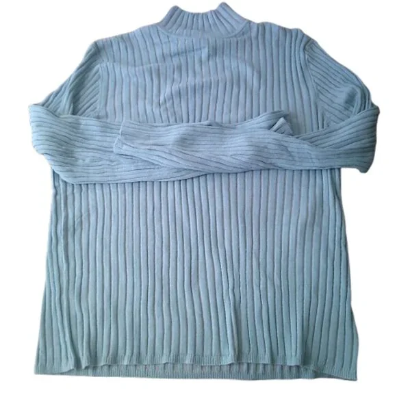 Silk High Neck Turtleneck Sweater Size XL New w/tags - Picture 4 of 8